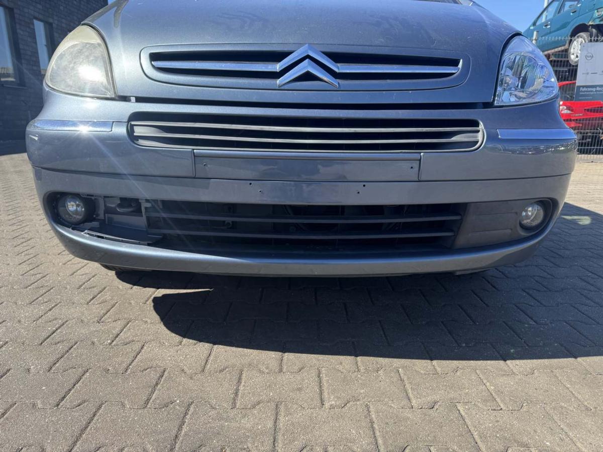 Citroen Xsara Picasso original Sto&szlig;stange Stossf&auml;nger vorn EZW Eisengrau Facelift Bj.2007